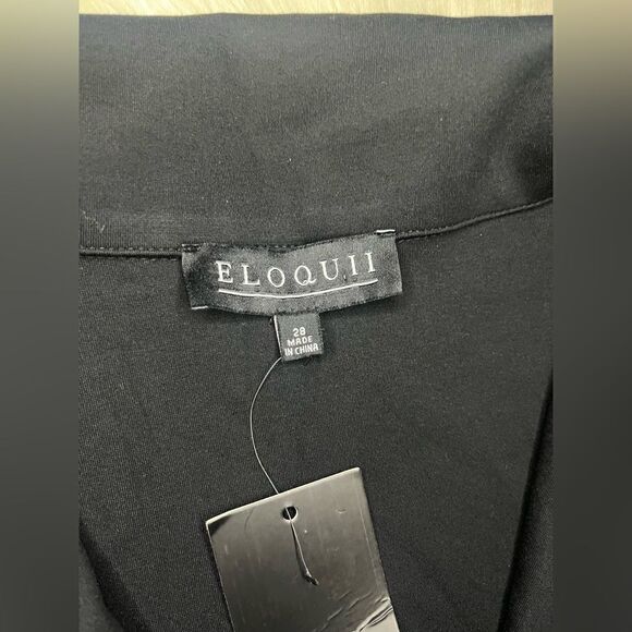 Eloquii Corset black peplum blazer sz 28 - Picture 4 of 12